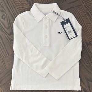 Vineyard Vines Long Sleeve Edgartown Jersey polo shirt. NWT size 2T